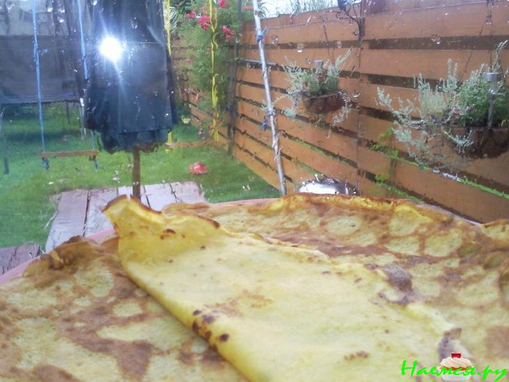 "Рыжие" блины (с тыквой)&nbsp; 