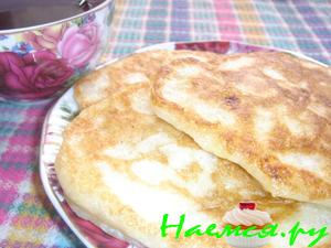 Оладья (постные) с банановым ароматом