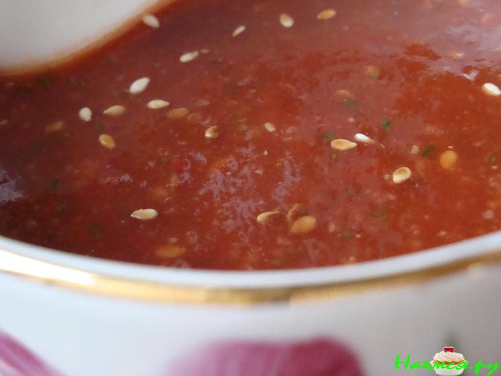 Блинчики с соусом в китайском стиле