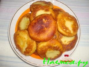 Творожно-апельсиновые оладушки