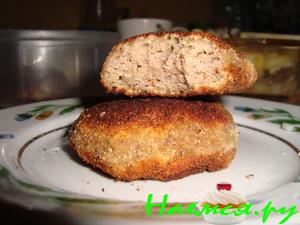 Оладьи из куриной печенки с творогом