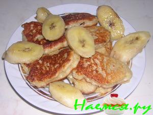 Банановые сырники