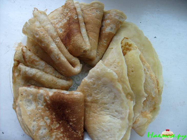 Блинчики на светлом пиве Блинчики на светлом пиве