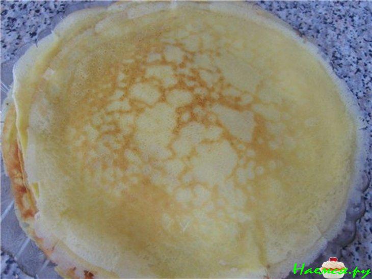 Блинчики маленькие с творогом