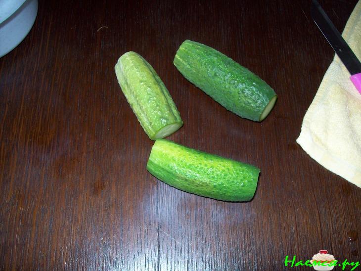 Вкусные солёные огурчики