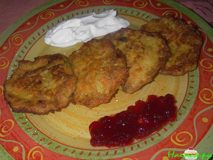 Витаминные оладьи к завтраку