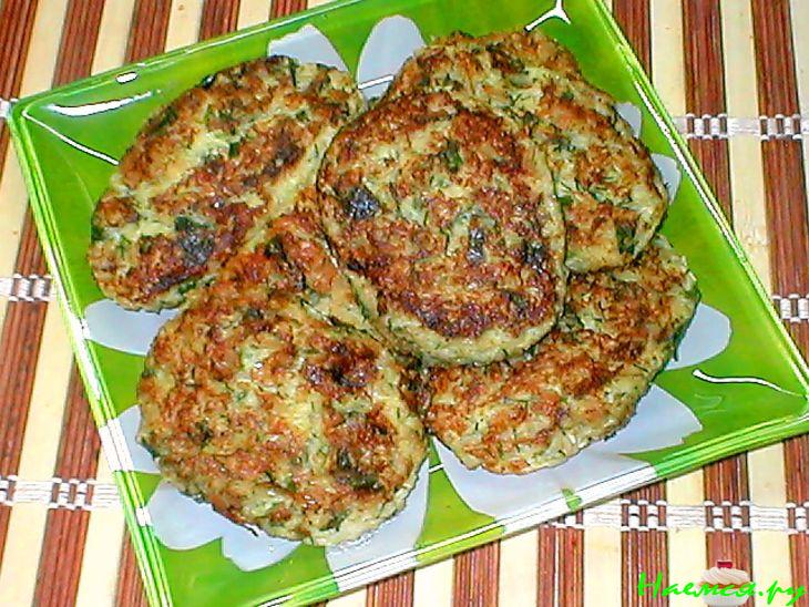 Кабачковые оладьи на завтрак