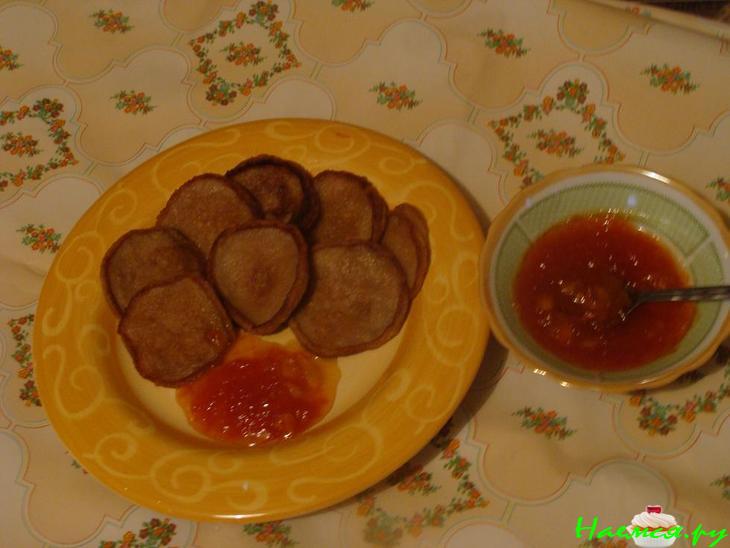 Оладьи с цитрусовым соусом Оладьи с цитрусовым соусом