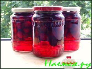 Вишня в сиропе