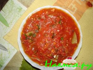 Стручковая фасоль в томате