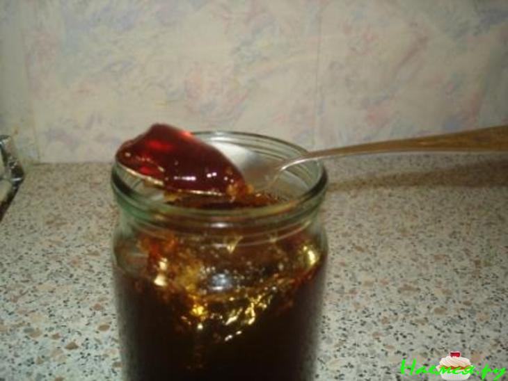 Желе из яблочных остатков