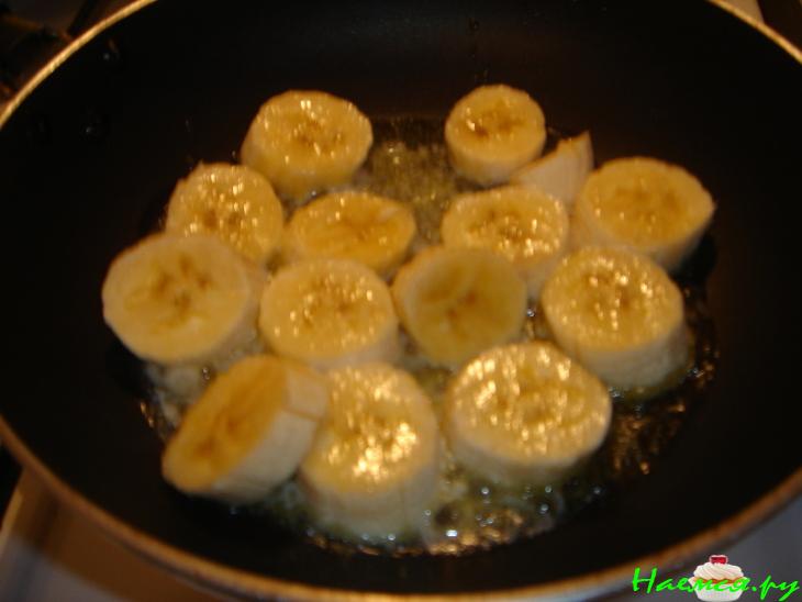 Блинчики с бананами Блинчики с бананами