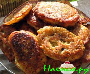 Оладьи овощные сборные