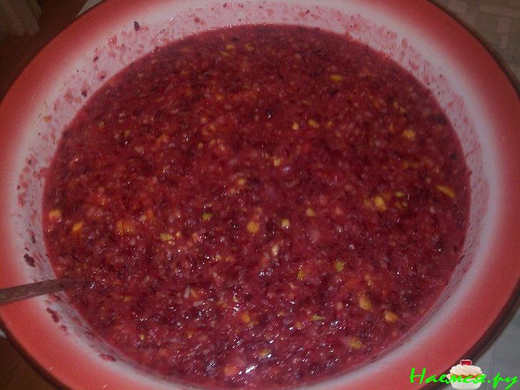 Брусника с цитрусовыми Брусника с цитрусовыми