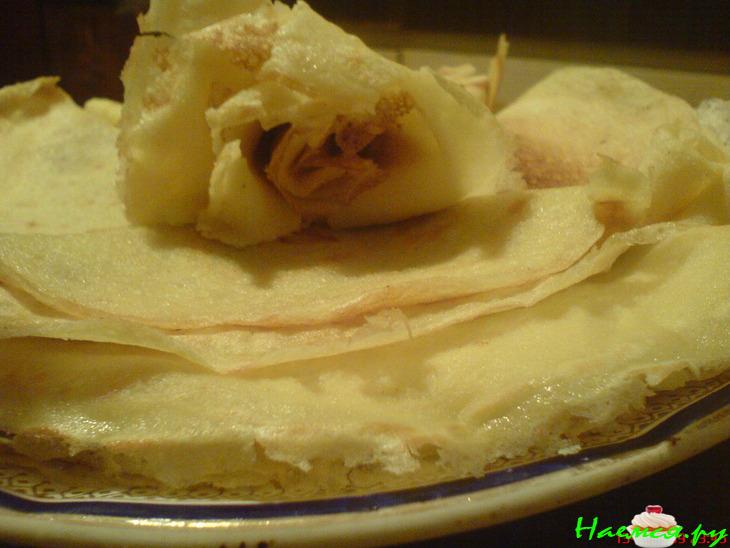 Блинчики с кукурузной мукой Блинчики с кукурузной мукой