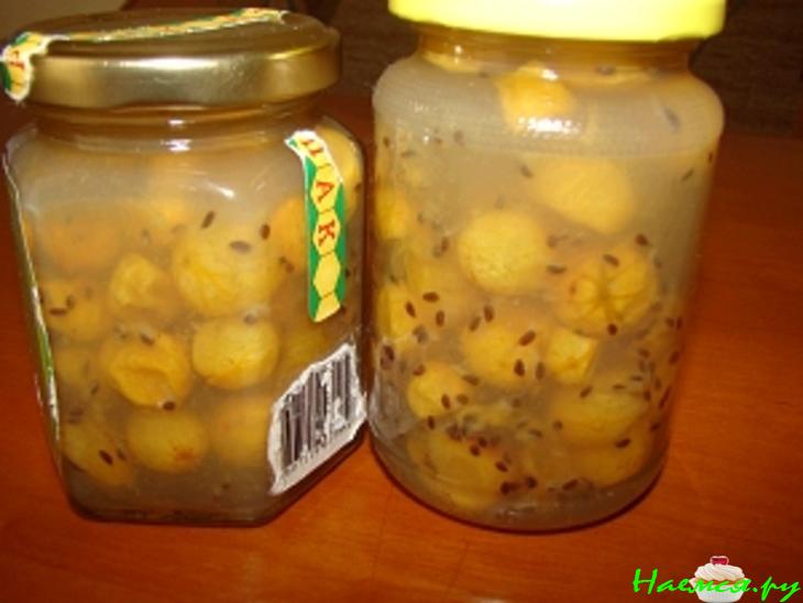 Варенье из крыжовника с зелёным чаем Варенье из крыжовника с зелёным чаем