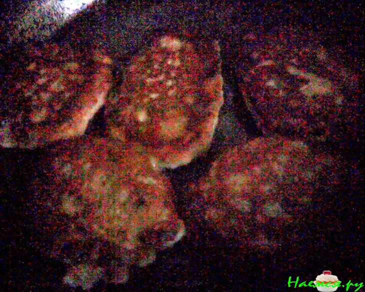 Постные яблочные оладьи