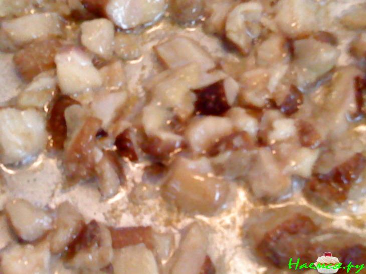 Блинчики в хрустящей корочке с грибной начинкой 