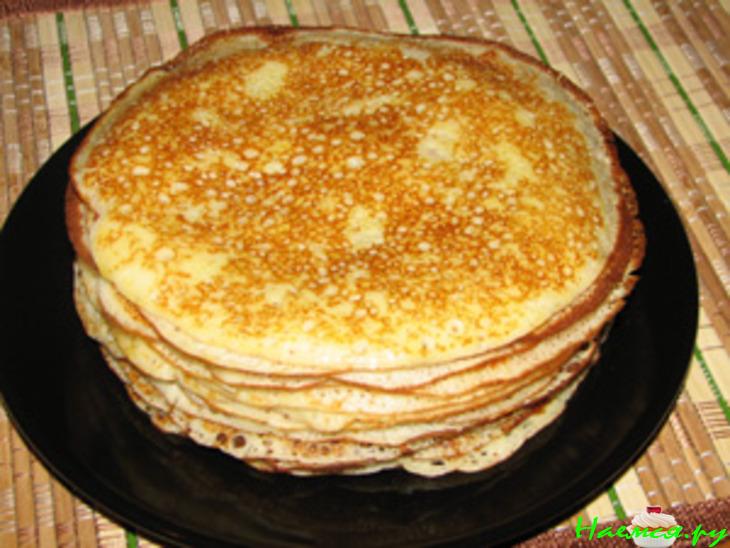 Блинчики дрожжевые "Широкая Масленица"