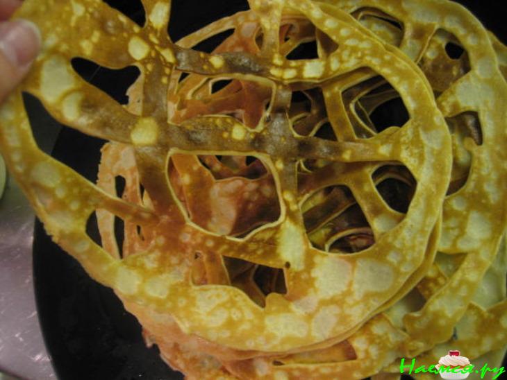 Блинная закуска "Сеточка" Блинная закуска "Сеточка"