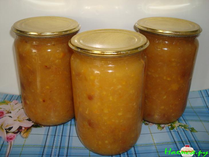 Грушевый джем по-монастырски