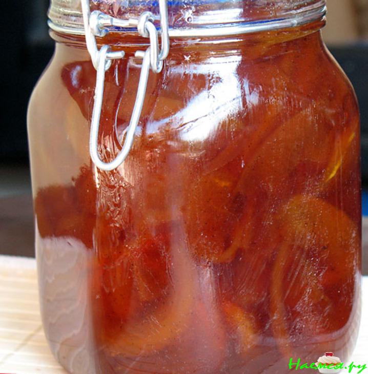 Нектариновое варенье с бурбонской ванилью