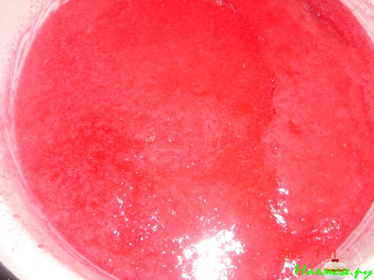 Желе из красной смородины