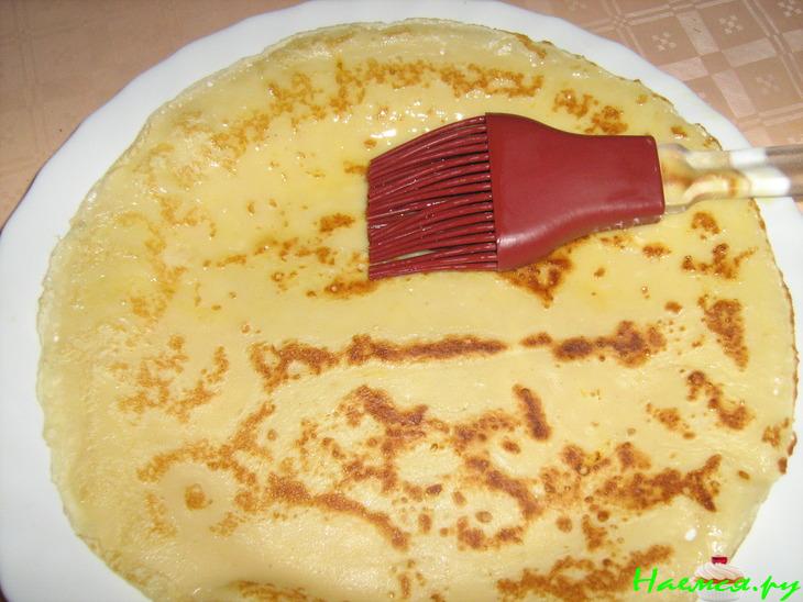 Апельсиновые блины с апельсиновым же соусом