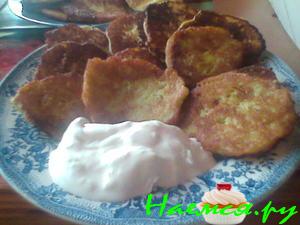 Драники на майонезе