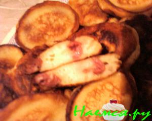 Оладьи с начинкой Оладьи с начинкой