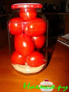 Помидоры "Новогодние" (консервация без воды)