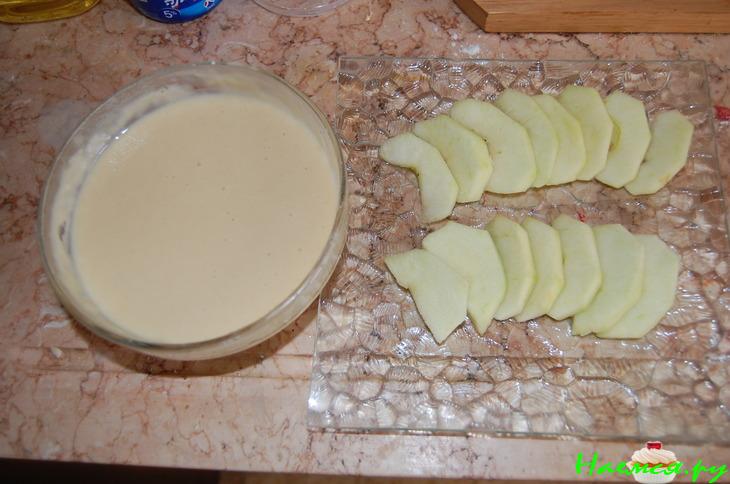 Блинчики с яблоком