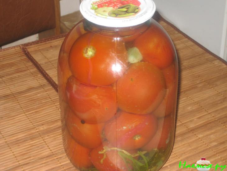 Помидорки на зиму с лимонной кислотой