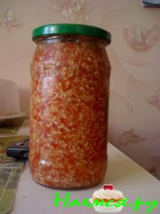 Аджика с хреном Аджика с хреном