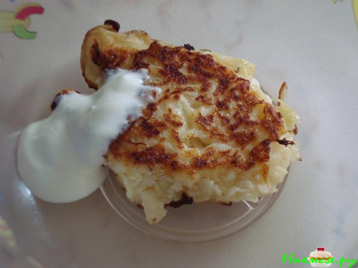 Оладьи из кольраби