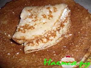 Гречневые блинчики и вариант начинки Гречневые блинчики и вариант начинки