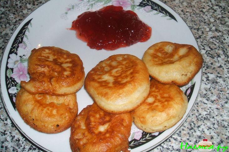 Оладьи пшеничные дрожжевые