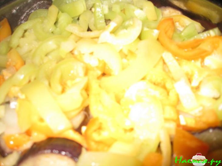 Соте из баклажанов