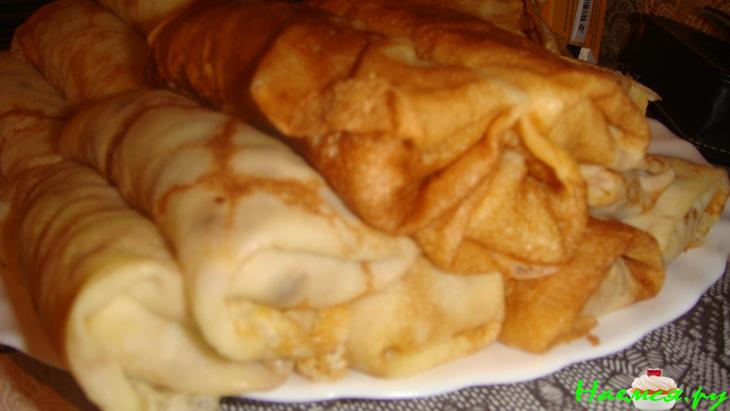 Блинчики с капустой Блинчики с капустой