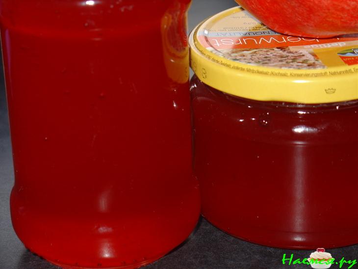 Айвовое желе с гранатом