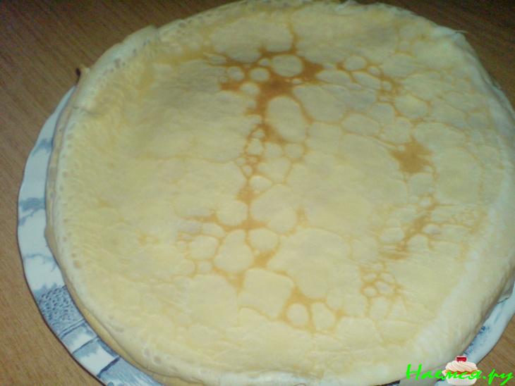 Налистники с творогом, маком и сушеной вишней