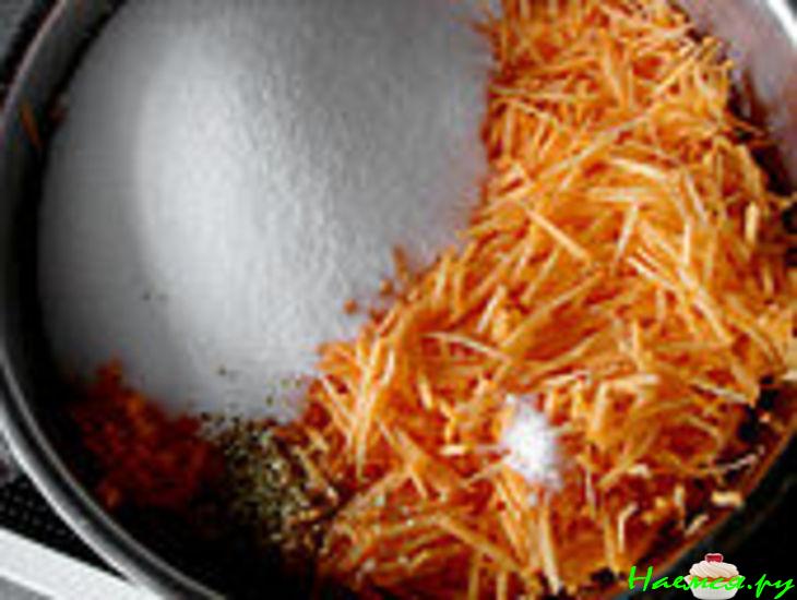 Морковное сладкое чудо с апельсиновой водой Морковное сладкое чудо с апельсиновой водой