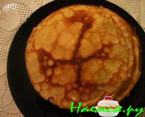 Блинчики сметанные