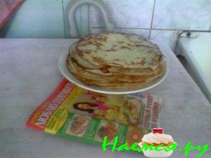 Блины на постокваше