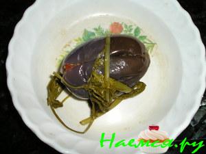 Баклажаны фаршированные маринованные Баклажаны фаршированные маринованные