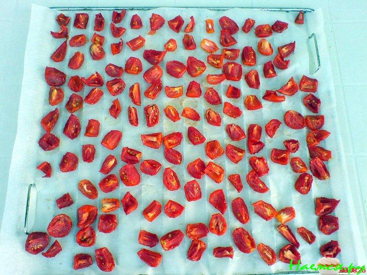 Помидоры, сушёные на солнце. Рецепт из одного ингредиента