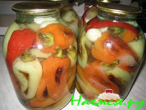 Перец жареный консервированный