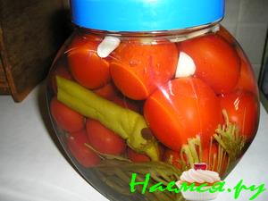 Помидоры маринованные в микро
