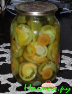 Помидоры зеленые по-грузински