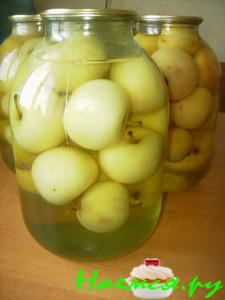 Яблоки в сиропе (на зиму) Яблоки в сиропе (на зиму)